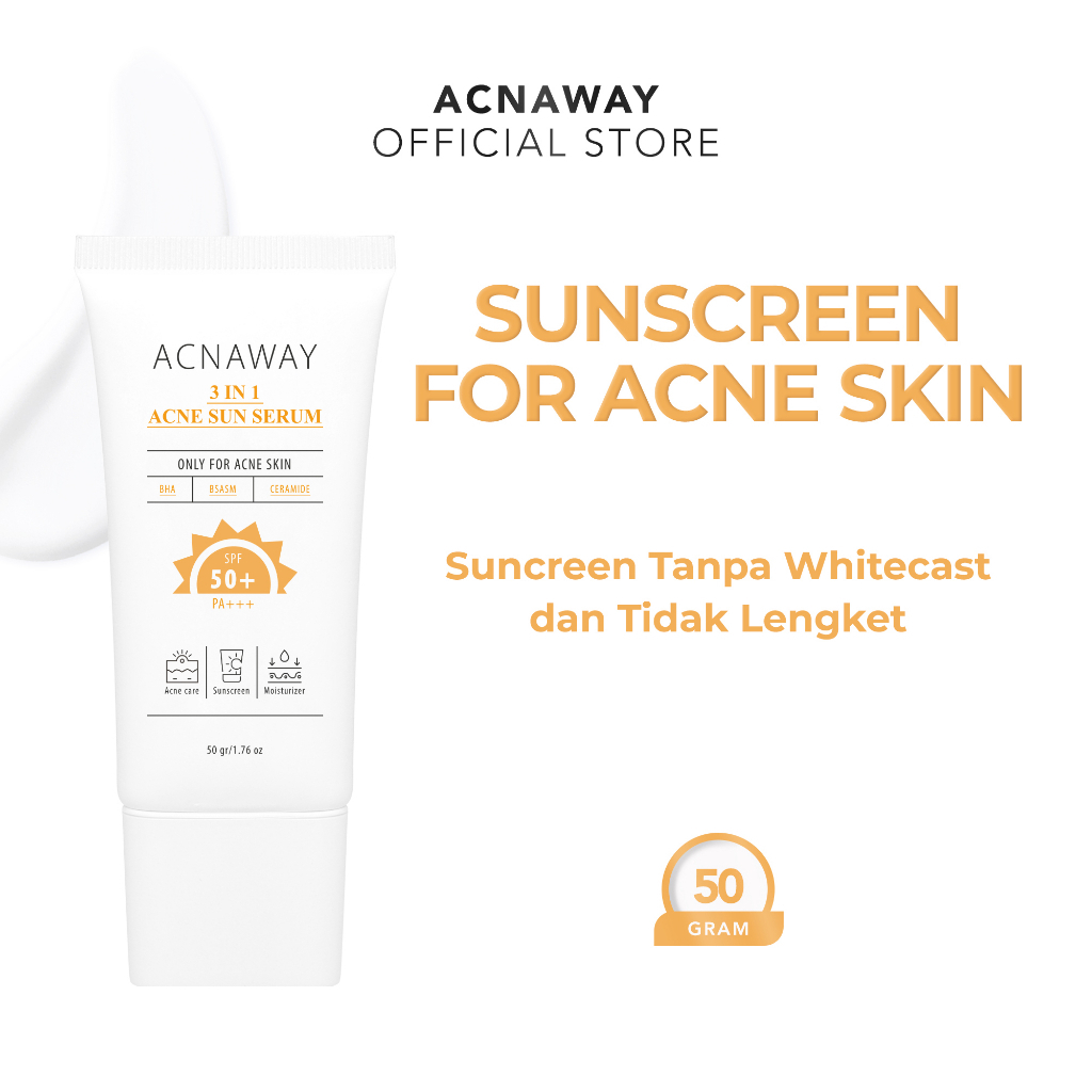 ACNAWAY ACNAWAY 3 in 1 Acne Sun Serum SPF 50+ PA+++ 