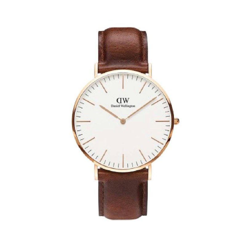Daniel Wellinton Classic St. Mawes 40mm Rose Gold 1