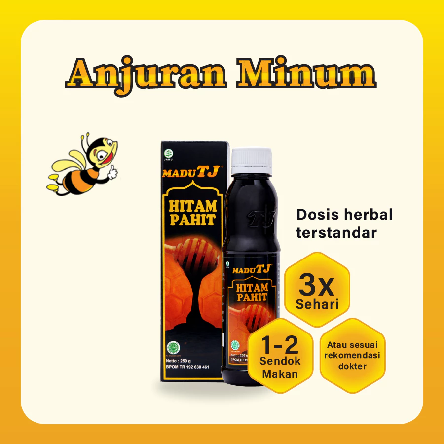 Madu TJ Hitam Pahit  5