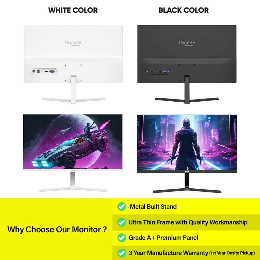 Leapfroglobal Armaggeddon Gaming Monitor Pixxel+ SUPER  PF24HD