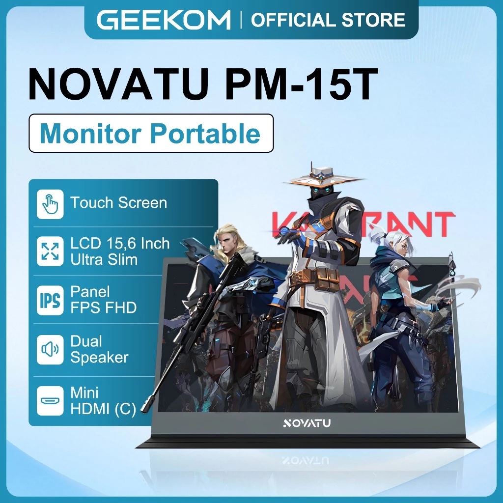 Novatu Teknologi Novatu Monitor Portable PM-15T
