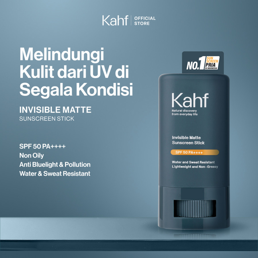 Paragon Technology and Innovation Kahf Invisible Matte Sunscreen Stick SPF 50 PA++++