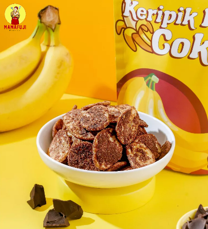 Keripik Pisang Coklat