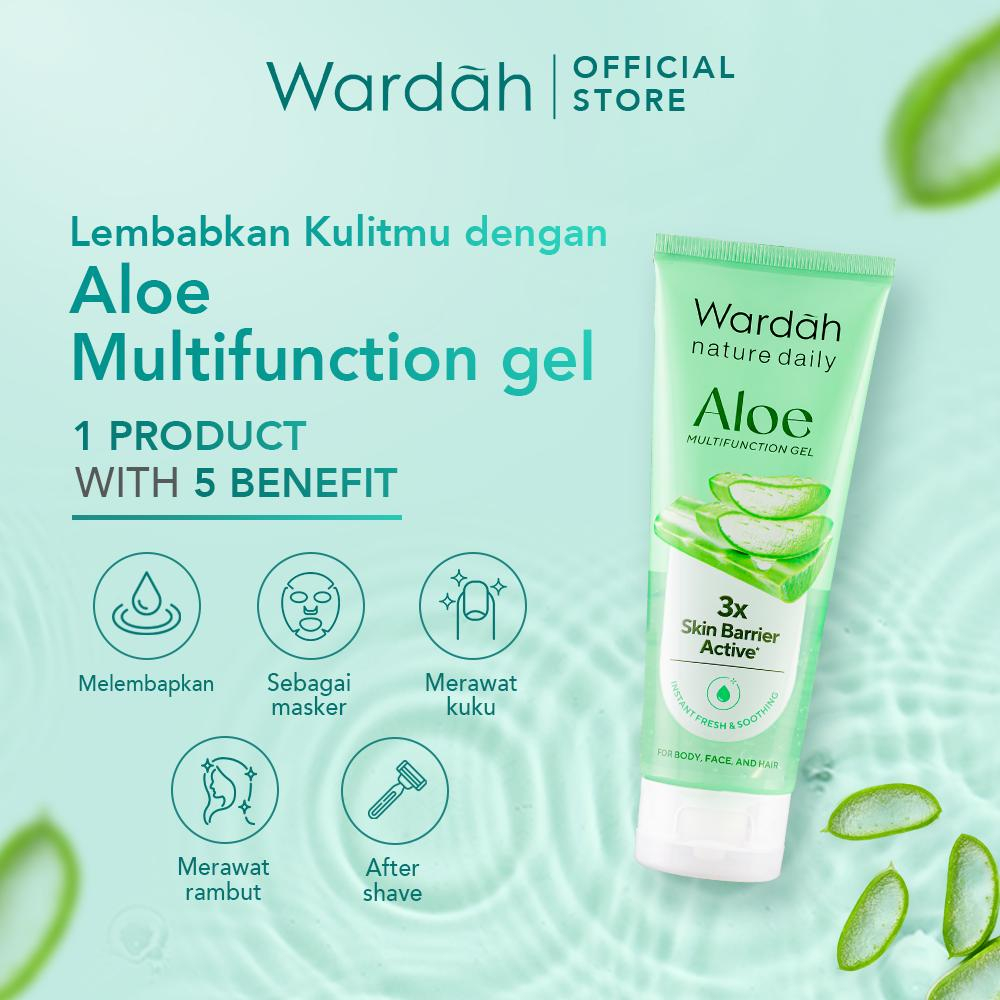 Paragon Technology and Innovation Wardah Nature Daily Aloe Multifunction Gel