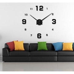 Jam Dinding Raksasa 3D