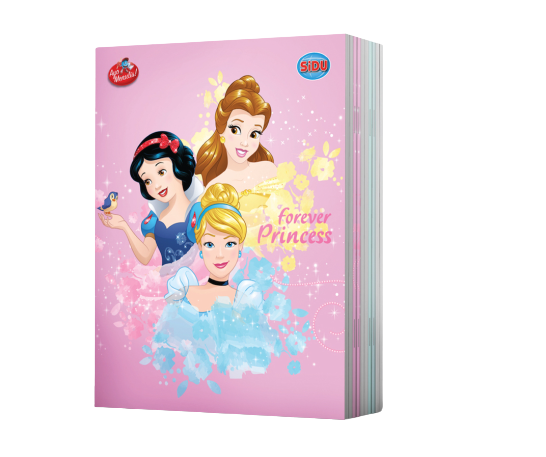 Buku Tulis Disney Princess