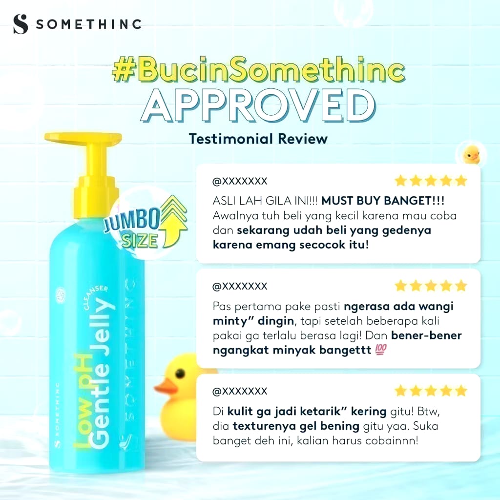 Royal Pesona Indonesia SOMETHINC Low pH Gentle Jelly Cleanser