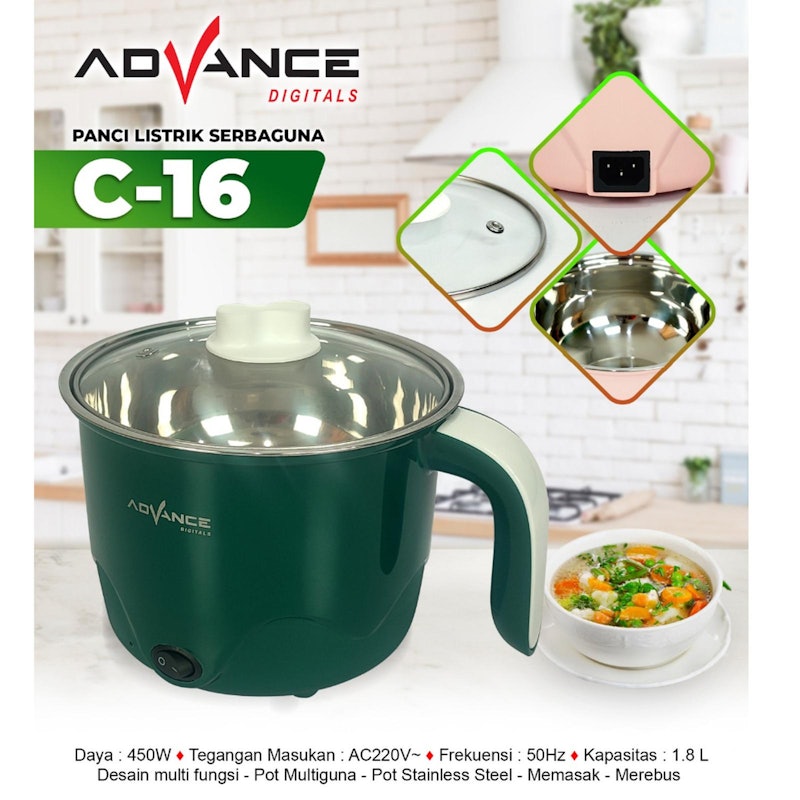 Advance Panci Listrik Serbaguna 2