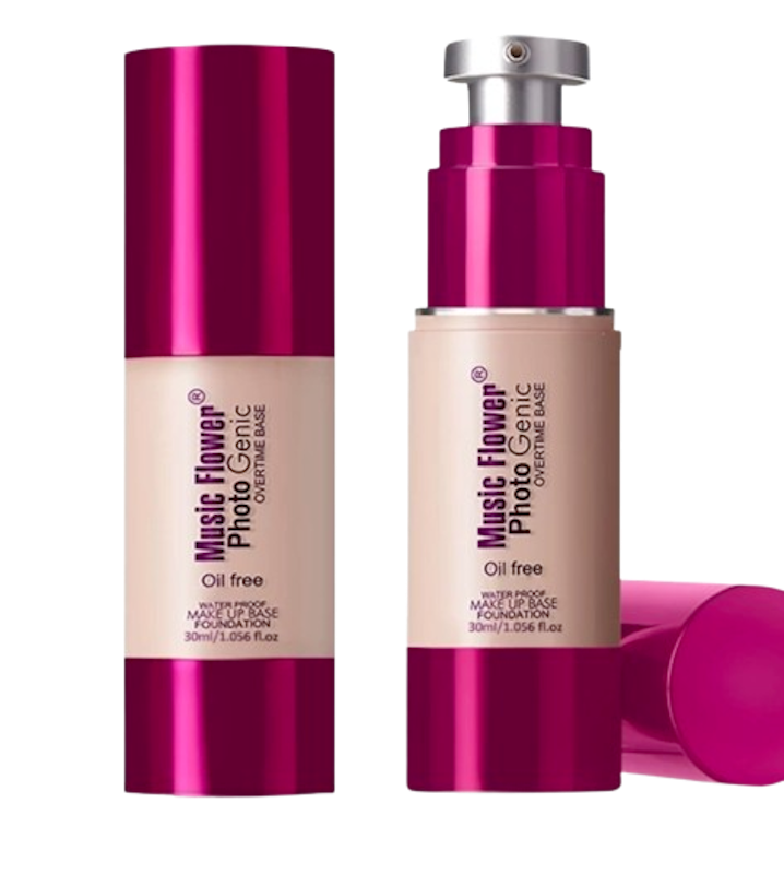 Music Flower Photo Genic Liquid Foundation Powerstay 104 Crystal 1