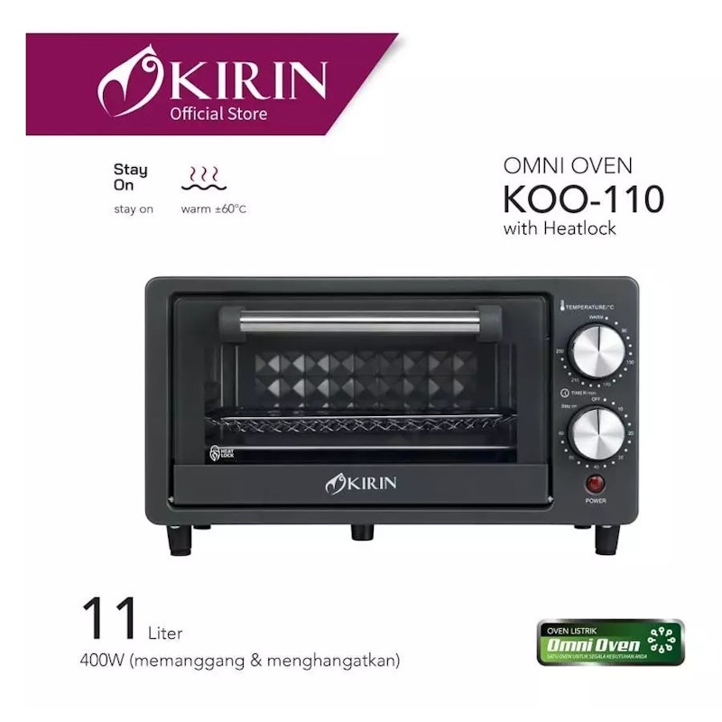 Kirin Oven Listrik + Microwave 11 Liter 2