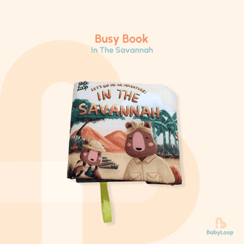 Baby Loop Busy Book Series for 1+ year 2