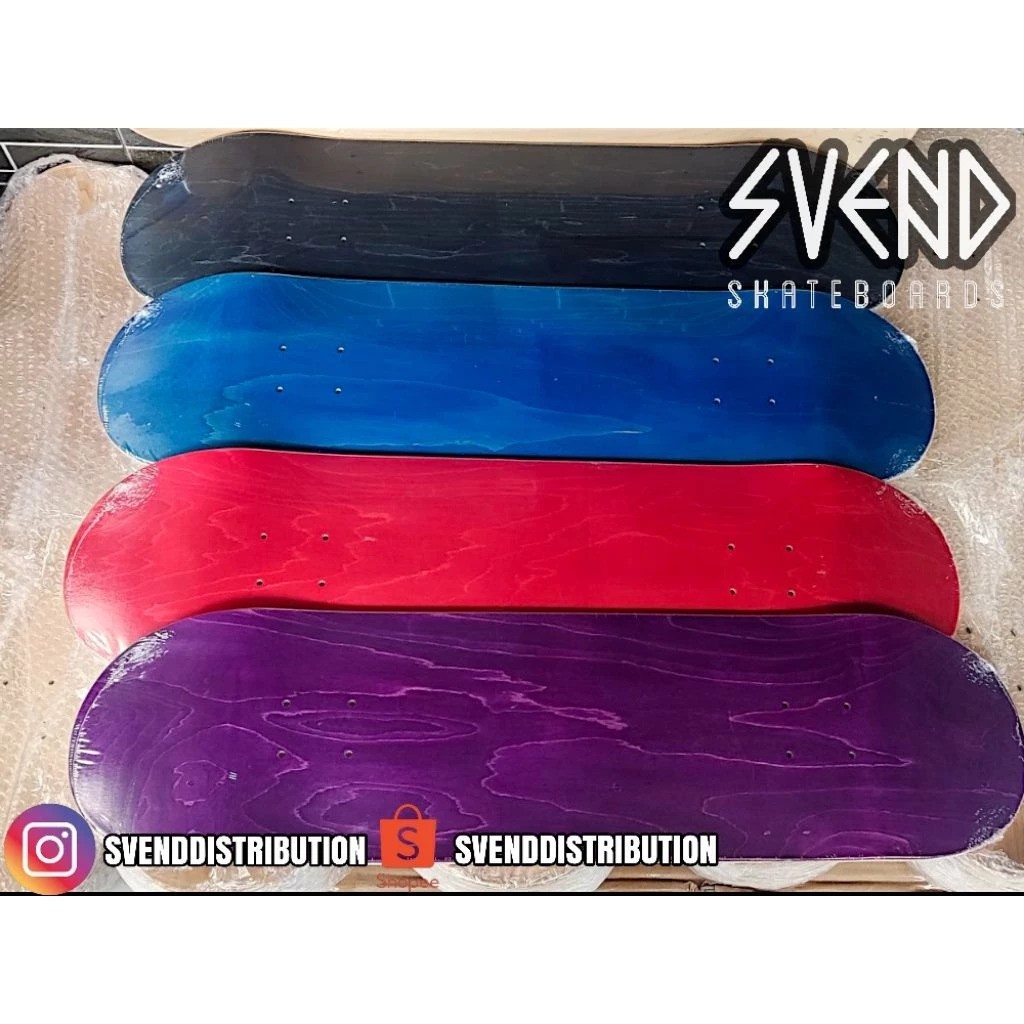  Svend Deck Skateboard Blank Canadian Maple 8.125
