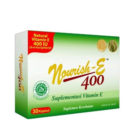 Pharos Indonesia Nourish 400 Suplementasi Vitamin E