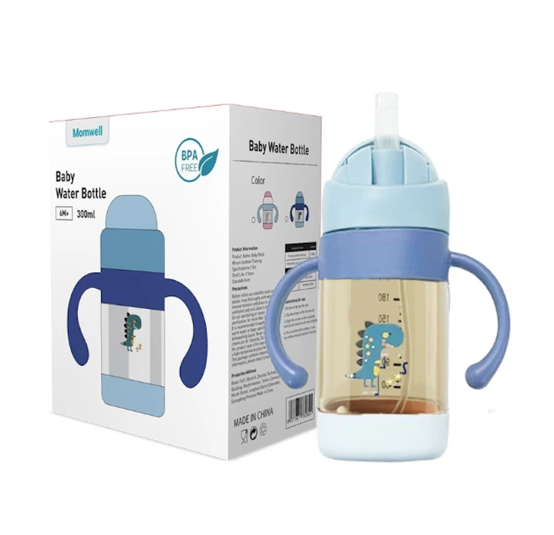 Momwell Botol Minum Sedotan Training 300ml YSP02