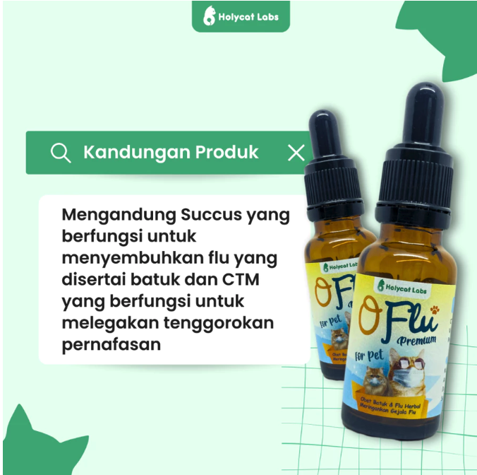 Holycat Labs Indonesia Holycat Labs O-Flu Premium