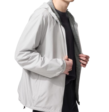 Uniqlo Jaket Parka Reversible Water-Repellent 3