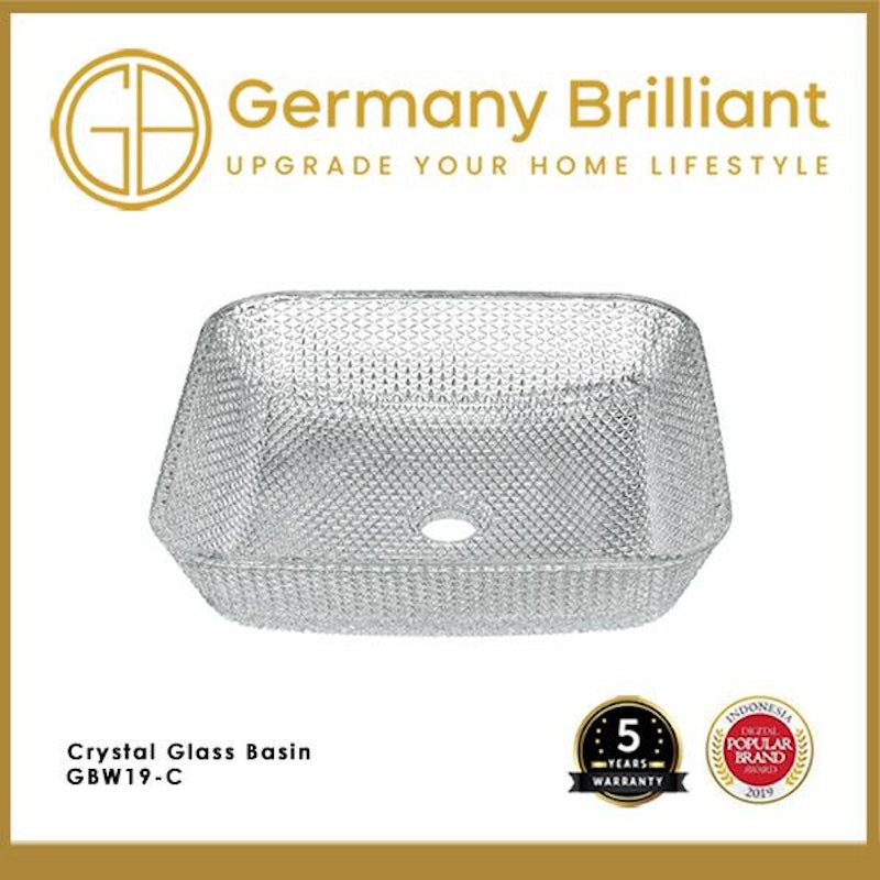 Germany Brilliant Crystal Glass Basin 2