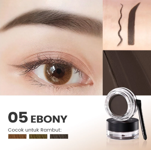 FOCALLURE Brows Gel Cream #05 Ebony