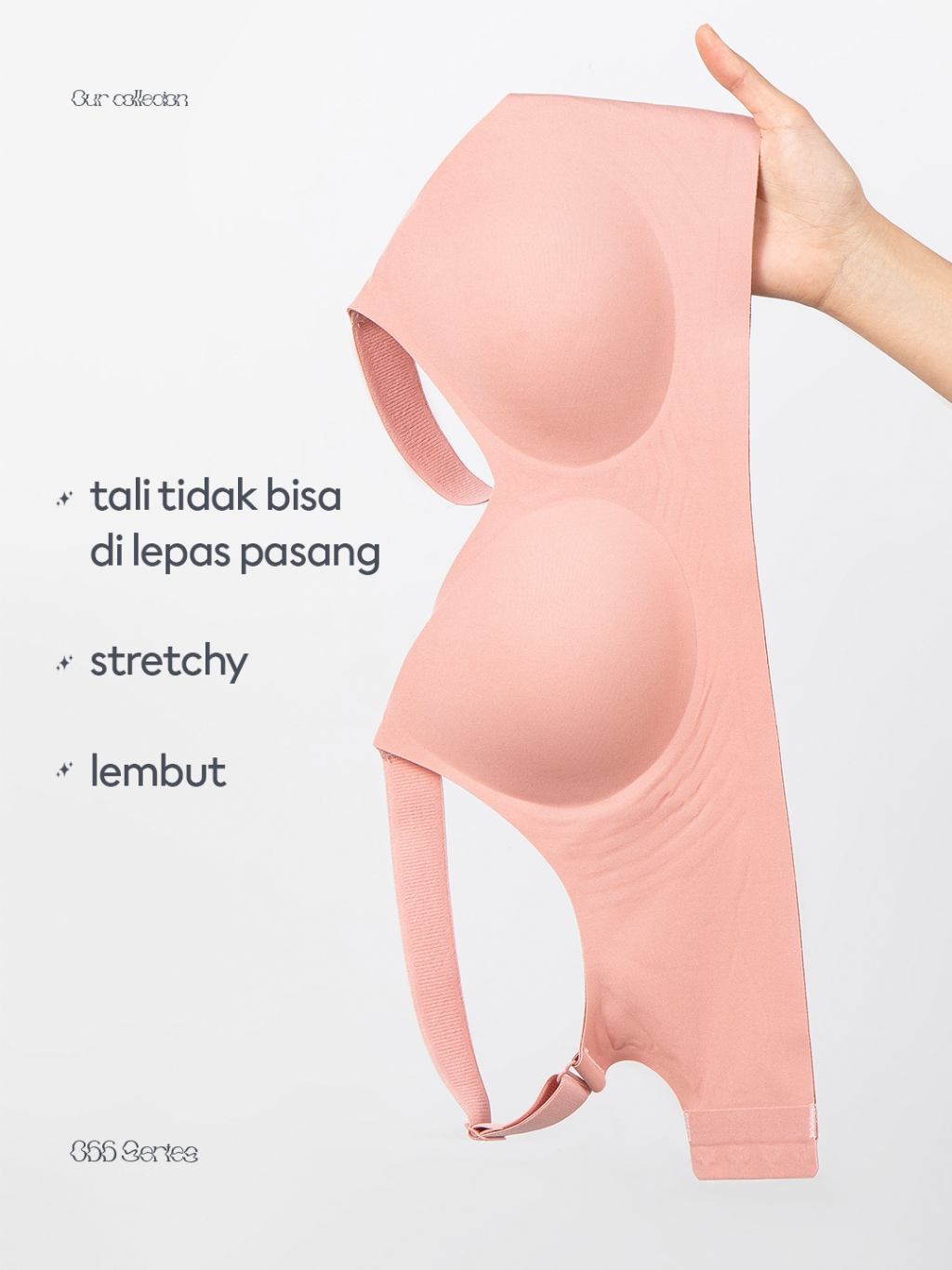 Finest Care Global Misswiss Seamless High Bounce Jelly Top Bra  #066