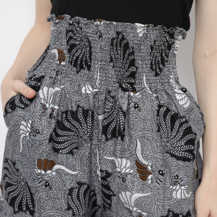 Vanny Shirred Batik Cullote