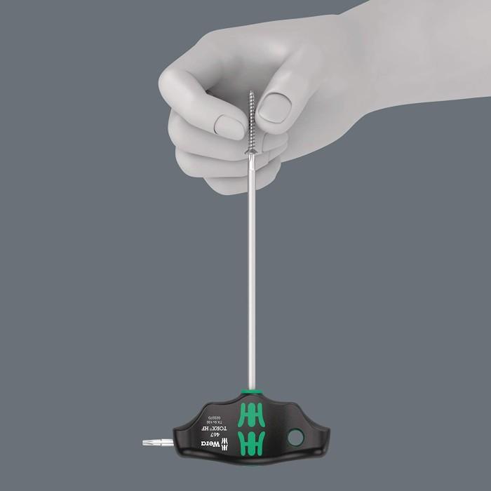 Wera Kunci T Bintang TX 9 x 100 mm HF TORX Screwdriver 4