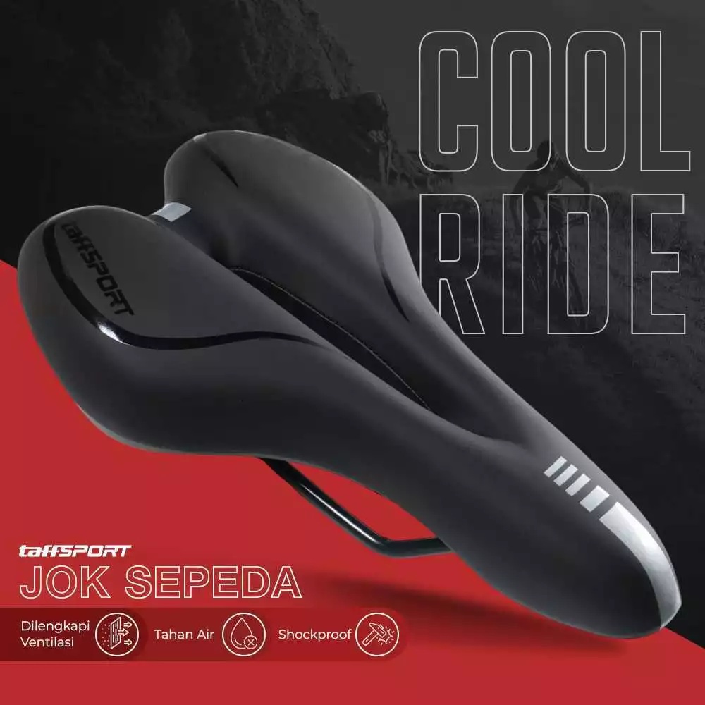 TaffSPORT Indonesia TaffSPORT Saddle Silicone Gel Cushion YP081
