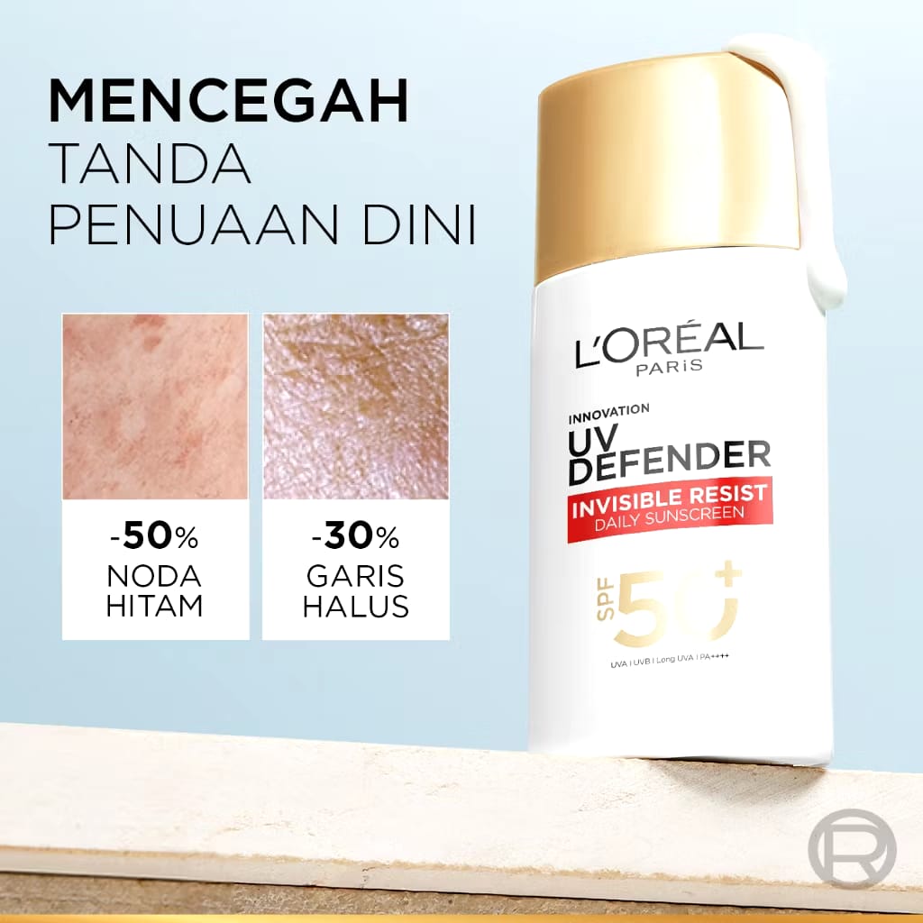 L'Oreal L’Oréal Paris UV Defender Invisible Resist Daily Sunscreen