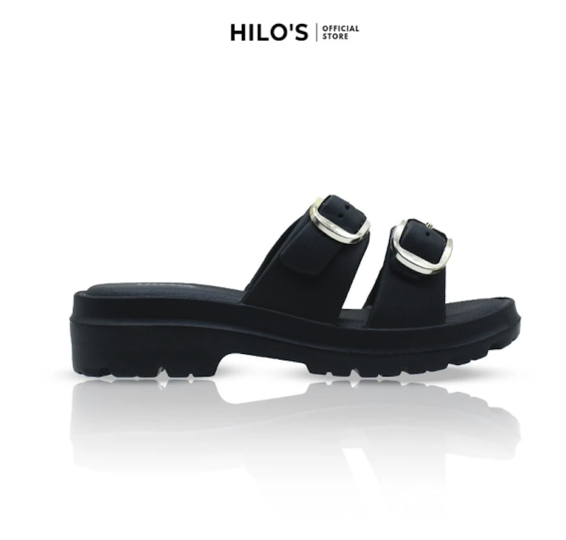 Hilo's Sandal Wedges Wanita Dewasa Tali Gesper 4