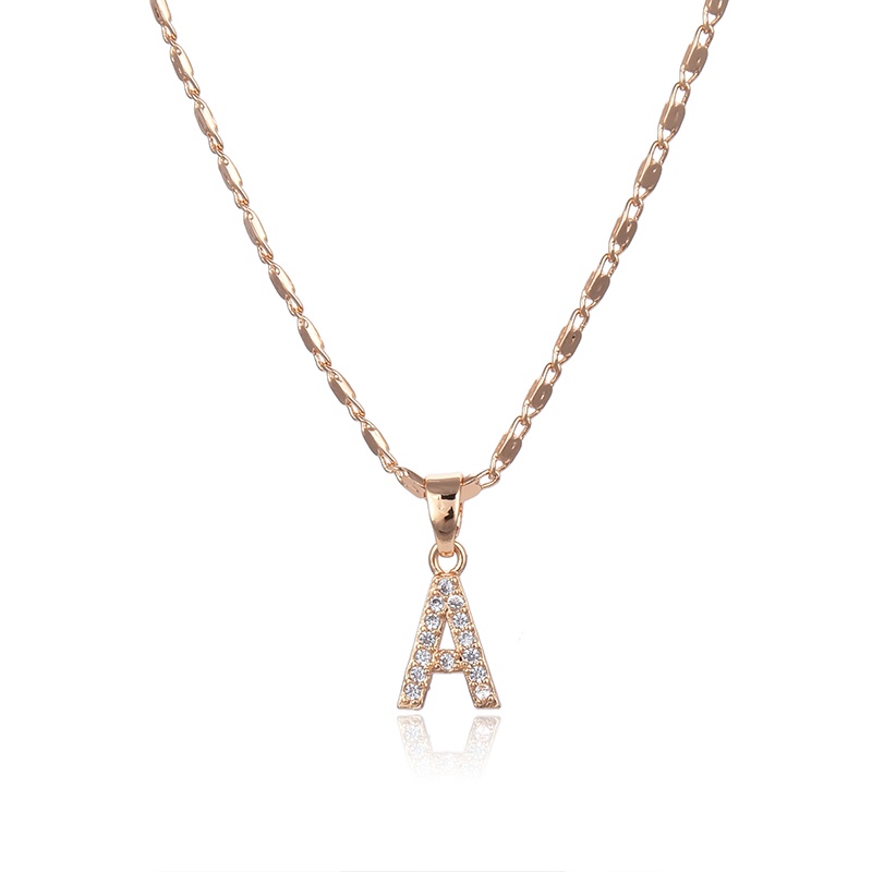 Kalung Titanium Huruf 