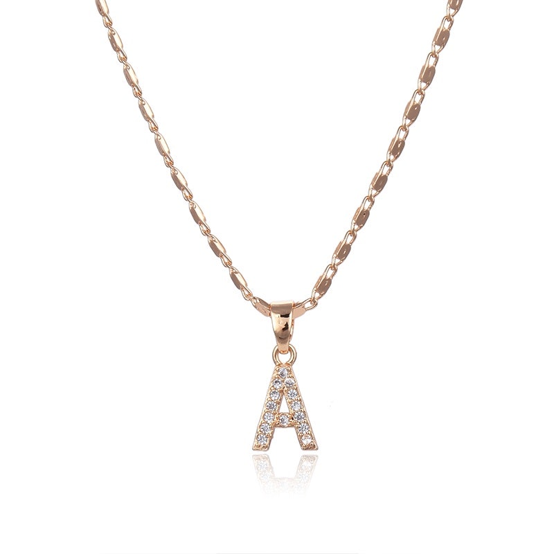Kalung Titanium Huruf 1