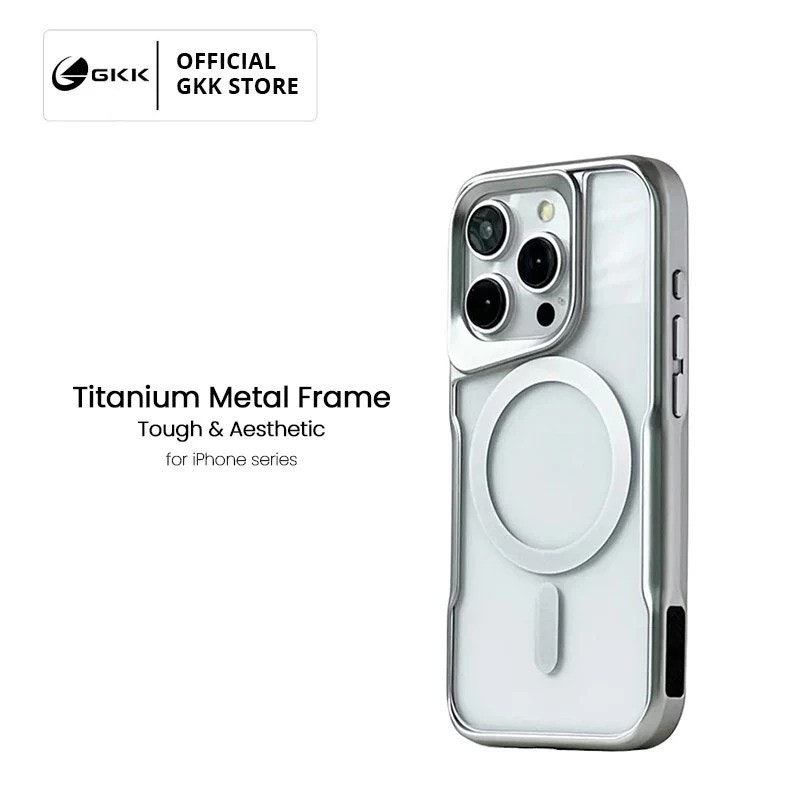 GKK Casing Magsafe Titanium Metal for IPhone 5
