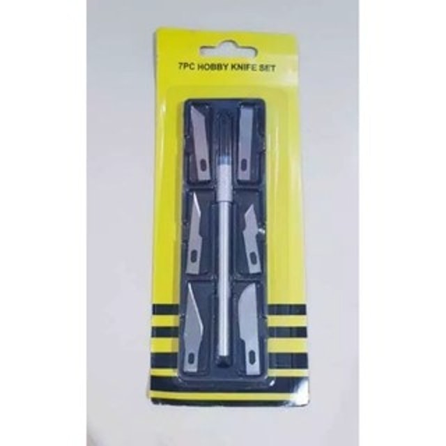 7pc Hobby Knife Set 5