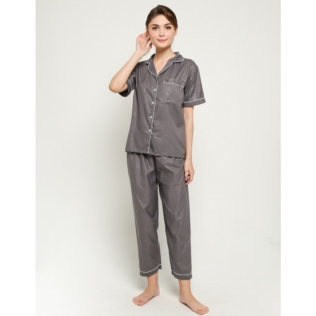 FortKlass CP Piyama Satin Embos Sleepwear