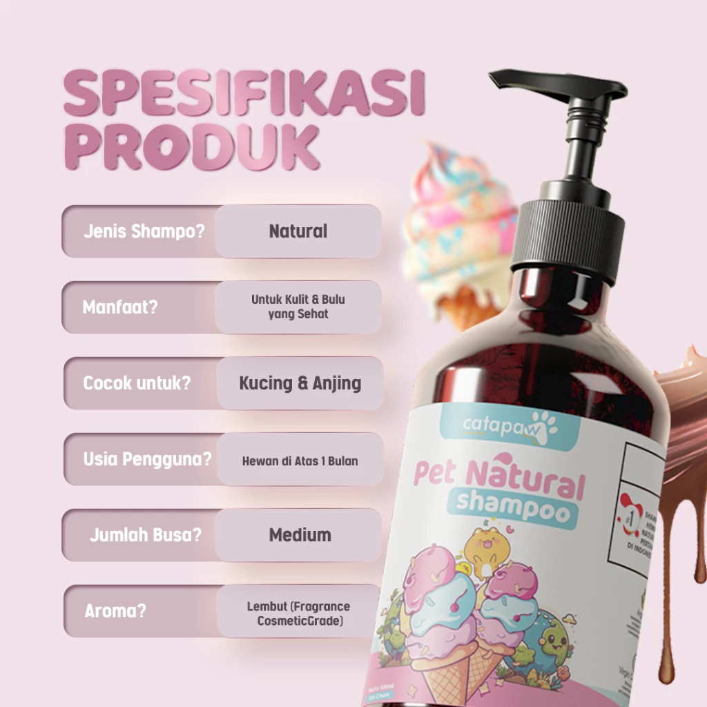  Catapaw Pet Natural Shampoo