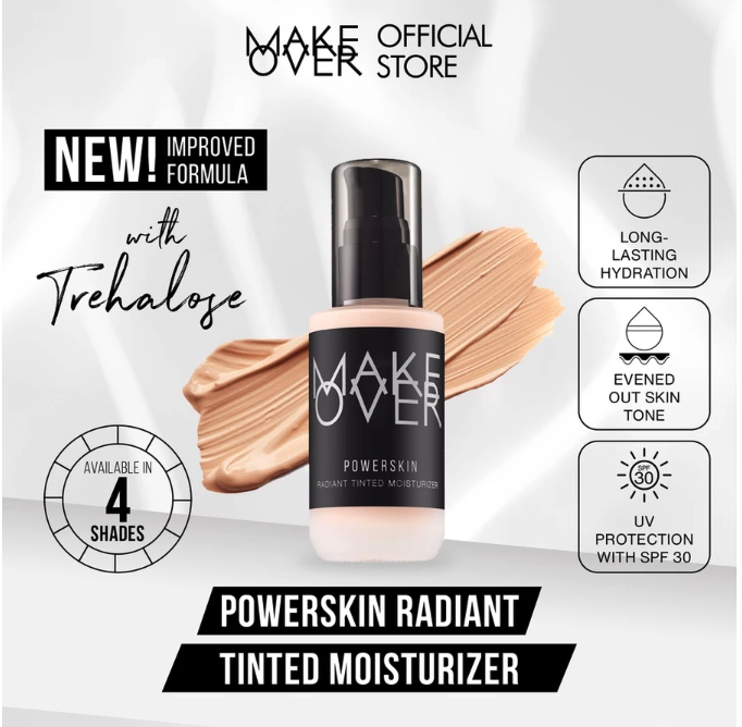 Paragon Technology and Innovation MAKE OVER Powerskin Radiant Tinted Moisturizer