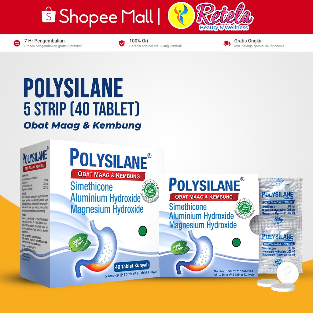 Pharos Indonesia Polysilane Tablet Kunyah