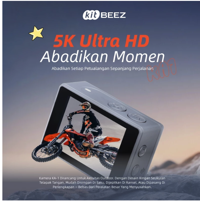 KiTBEEZ Action Camera  2