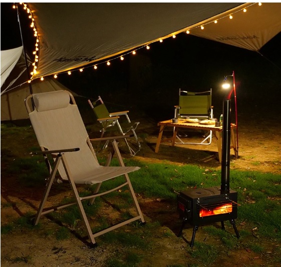 ALLTREK  Camping Heater Portable Folding Burner Outdoor