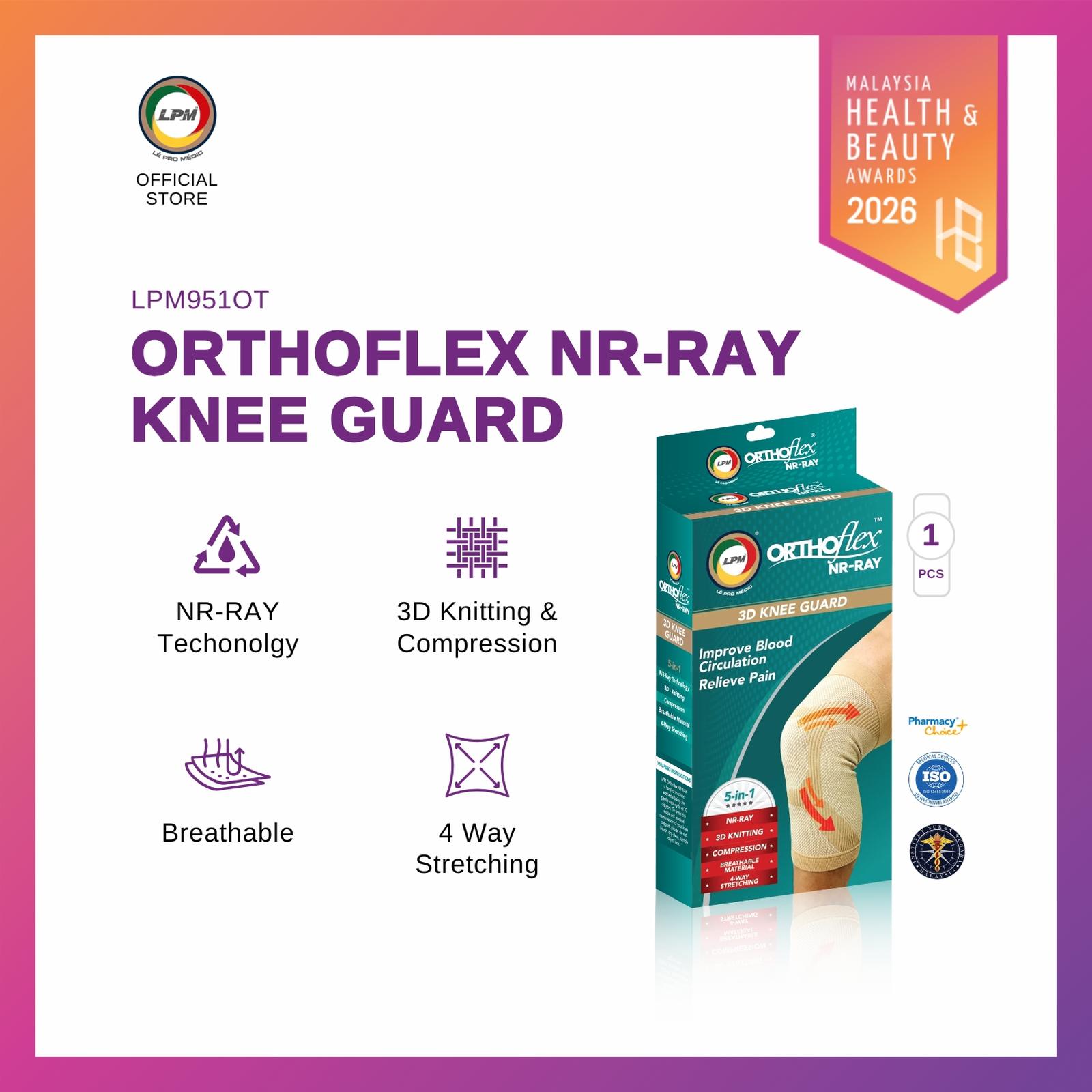 LPM Orthoflex NR-Ray Knee Guard  5