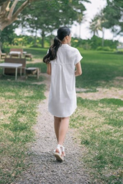 Onycha Minerva Cotton Shirt Dress