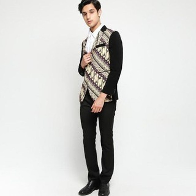 Blazer Pria Batik Kombinasi 4