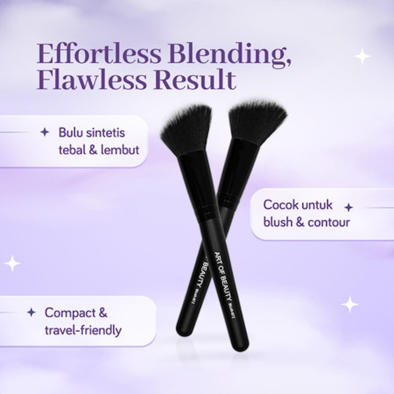 Just Miss Wonder Brush Angled Blush Brush 3