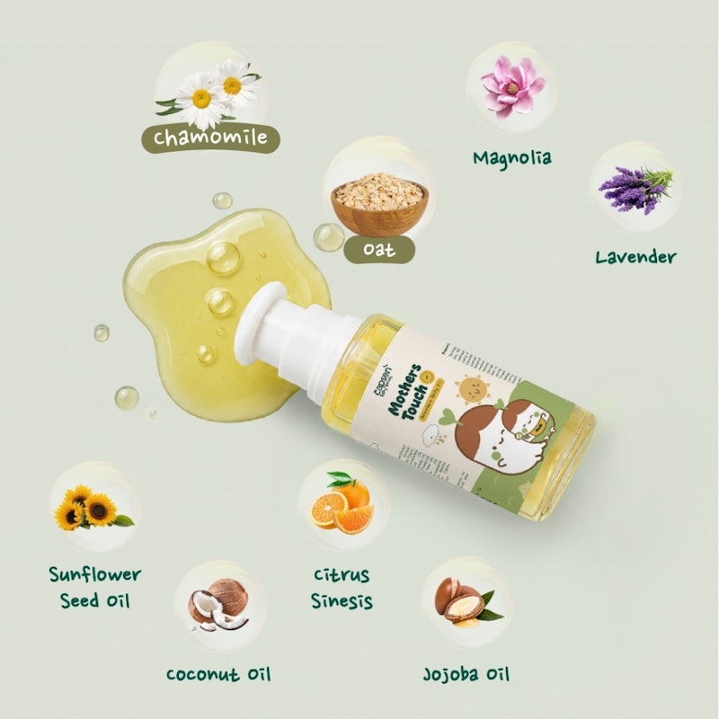 Capsen Mother's Touch Aromatic Body Oil 3