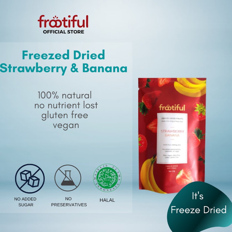 Freeze Dried Fruit Strawberry Banana