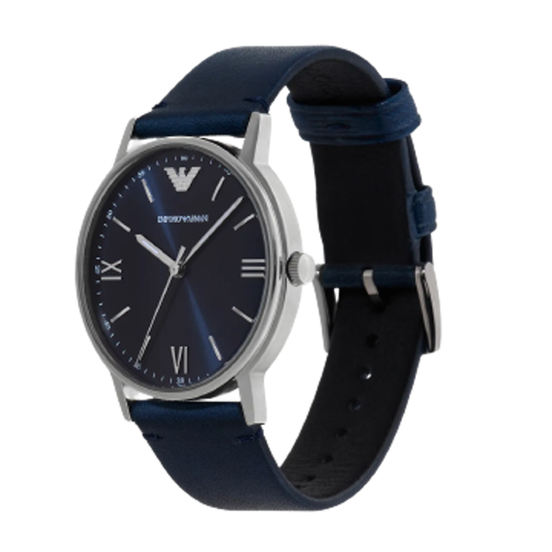 Three-Hand Watch and Interchangeable Straps Set 1