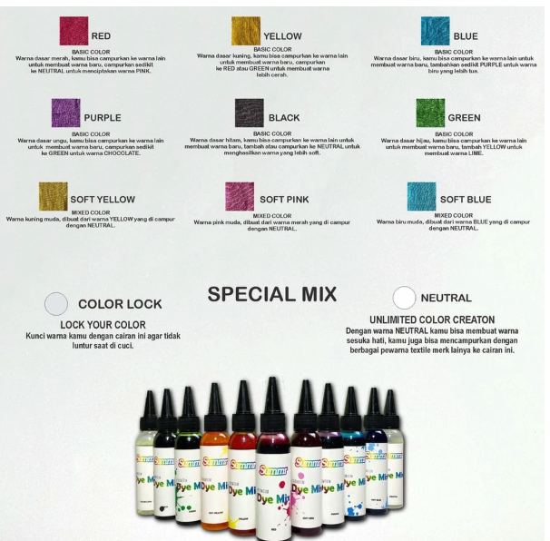  Summr Premium Dye Mix