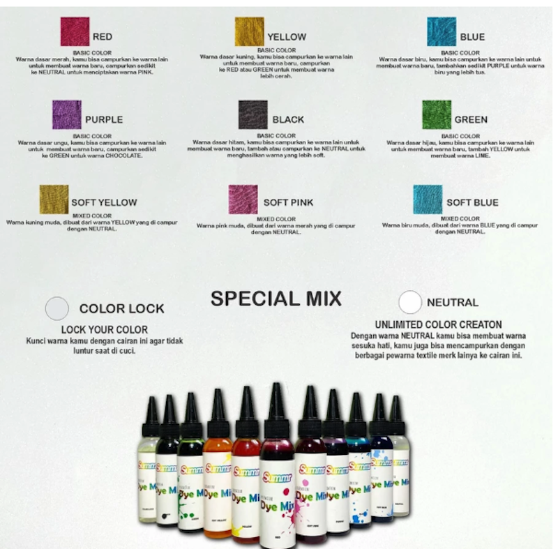 Summr Premium Dye Mix 2