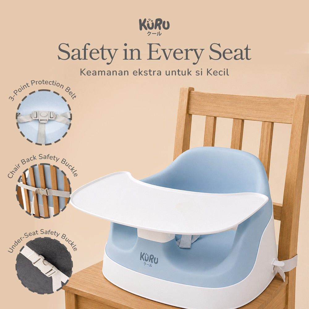 KURU Baby Booster Chair 3 in 1  2