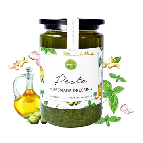 Serasa Salad Pesto Dressing In Jar
