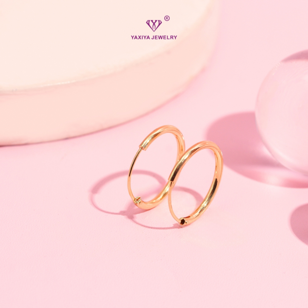 Yaxiya Jewelry Indonesia Yaxiya Anting Gipsy Polos A11826